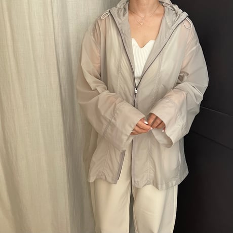 sheer bath jacket