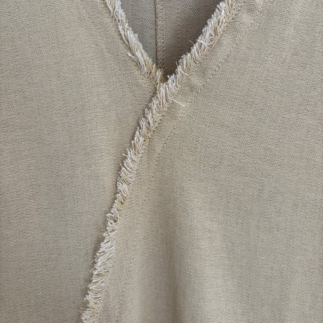 fringe linen one-piece (3color)