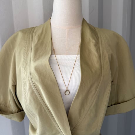 [Max Mara] half sleeve jacket