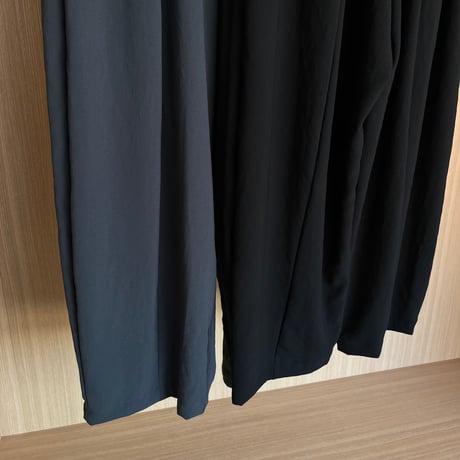 stretch chiffon volume pants (2color)