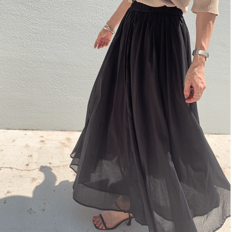 flare skirt (3color)