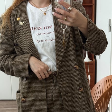 【HABITUDE-2】logo long  t-shirt