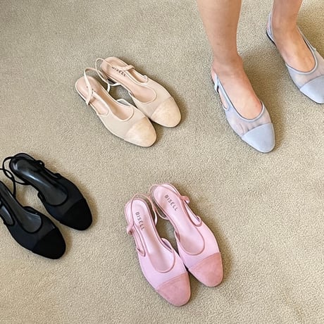 toe cap mesh shoes (3color)