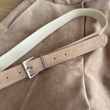 suède half pants