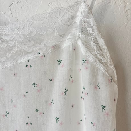 flower lace camisole