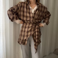 check lap shirt（2color）