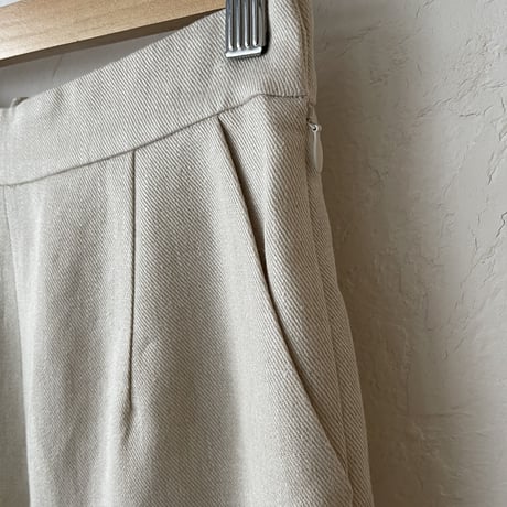 [original] linen straight pants