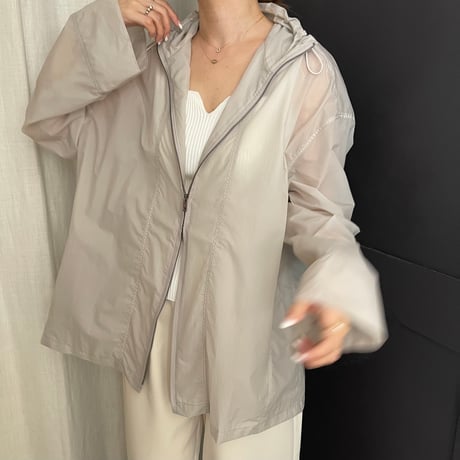 sheer bath jacket