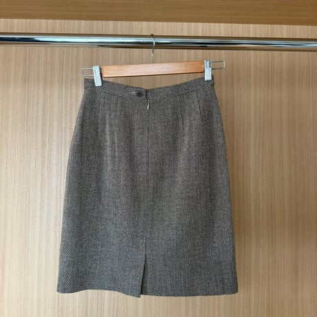 ［Calvin Klein］tweed skirt