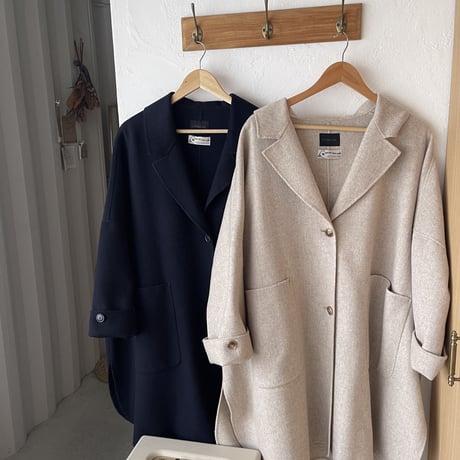 jacket box coat (2color)