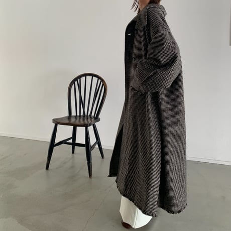 [original] fringe design coat (2color)