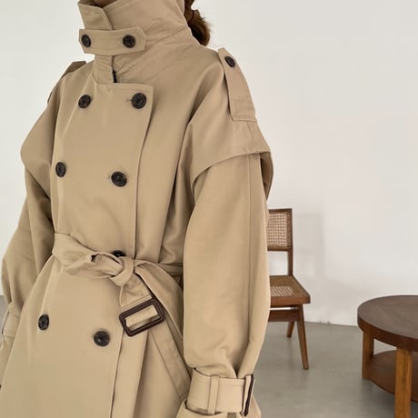 [original] 2way trench coat (2color)