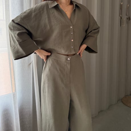 jean shirt（2color）※セット着用可能