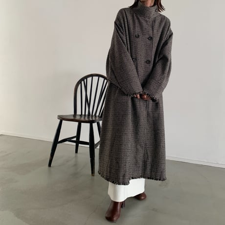 [original] fringe design coat (2color)