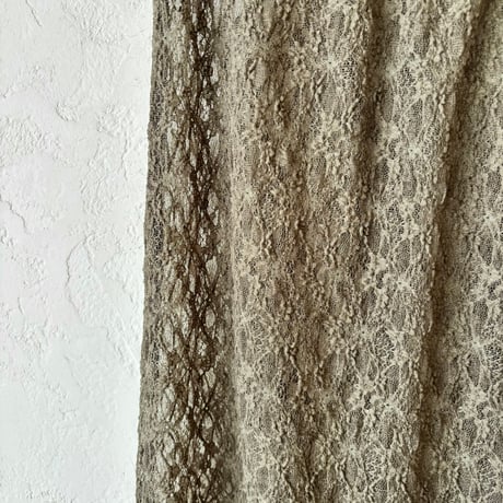 [Japan made] lace long skirt