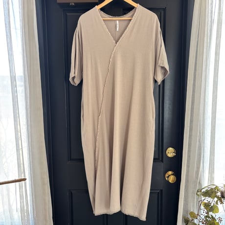 fringe linen one-piece (3color)