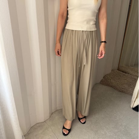 soft ruff wide pants ※セット着用可能