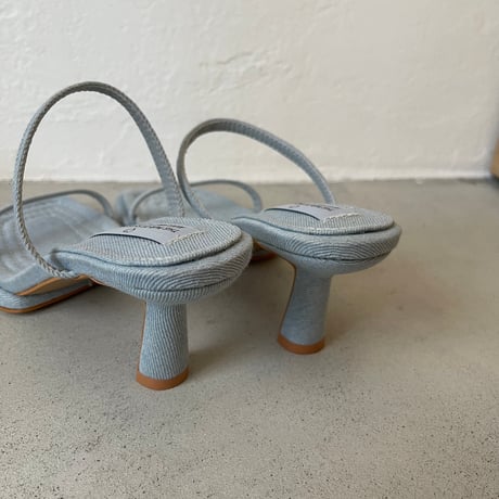 denim sandal