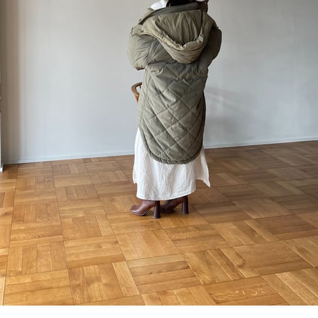 [original] reversible quilting coat (3color)