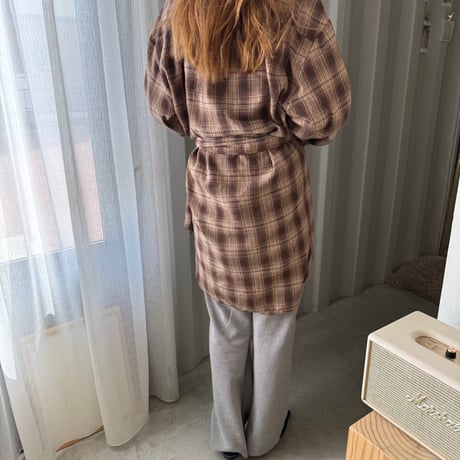check lap shirt（2color）