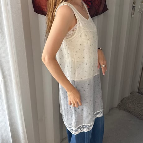 flower lace camisole
