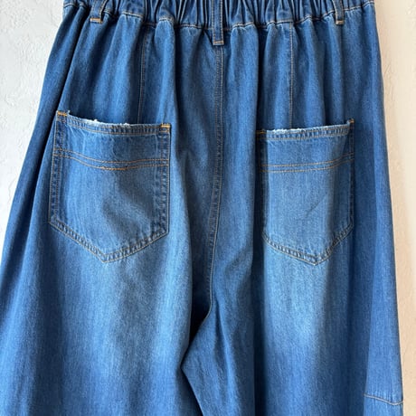 curve denim  pants (2color)