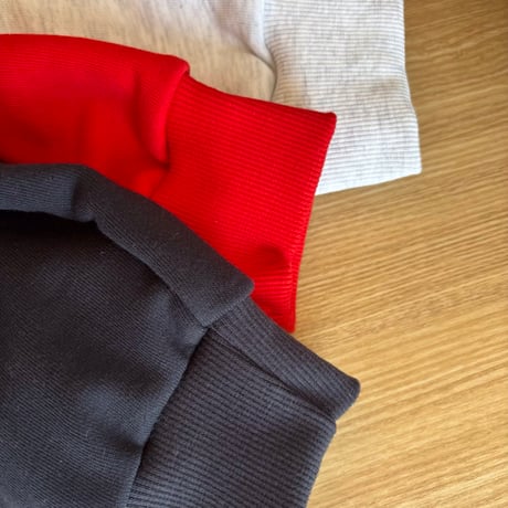 half zip sweat tops (3color)