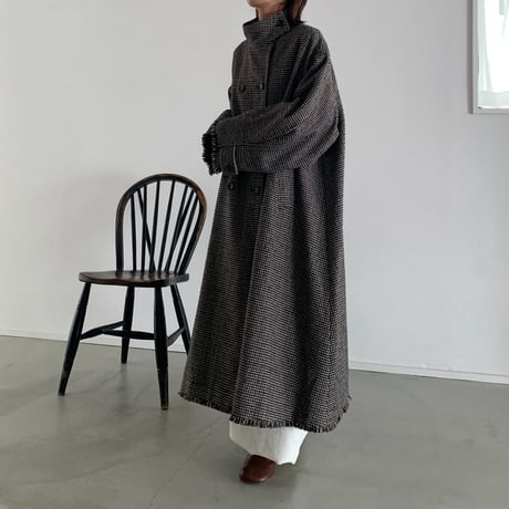 [original] fringe design coat (2color)