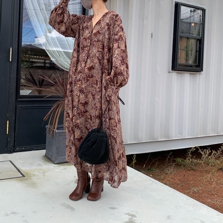 [original]  3way paisley one-piece (3color)