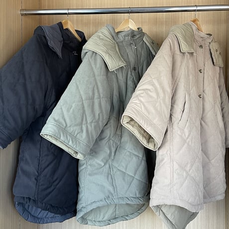 [original] reversible quilting coat (3color)