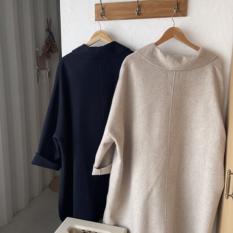 jacket box coat (2color)