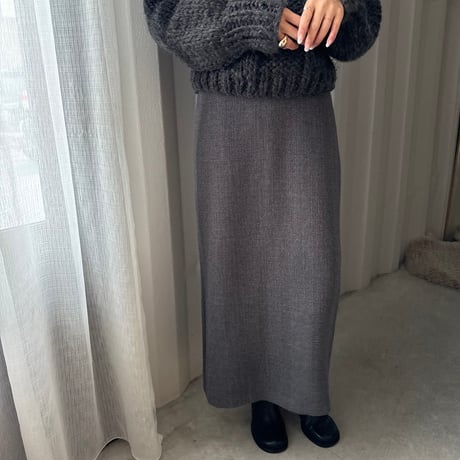 tweed skirt（2color）