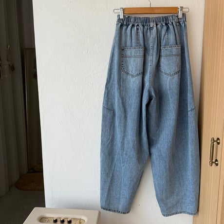 curve denim  pants (2color)