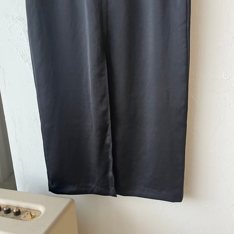 silky long skirt (2color)