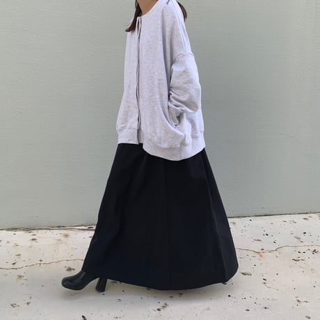 [original] 2way sweat cardigan (3color)