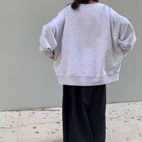 [original] 2way sweat cardigan (3color)