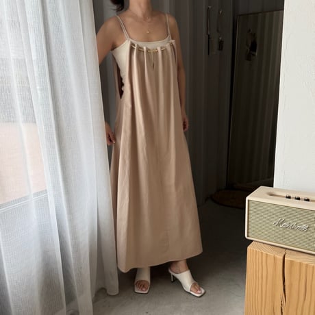 pipe design flare one-piece（2color）