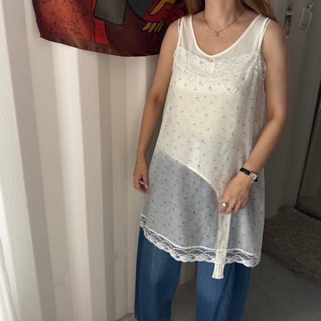 flower lace camisole