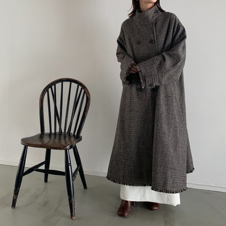 [original] fringe design coat (2color)