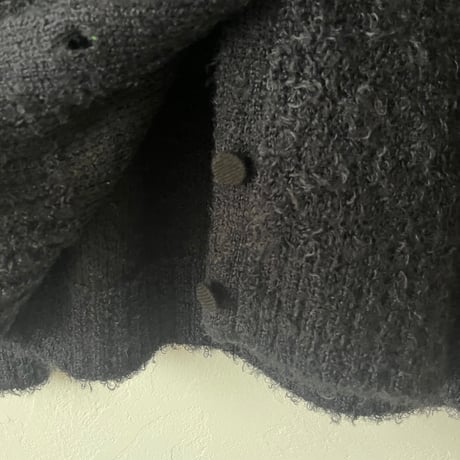 fancy yarn Knit cardigan（2color）