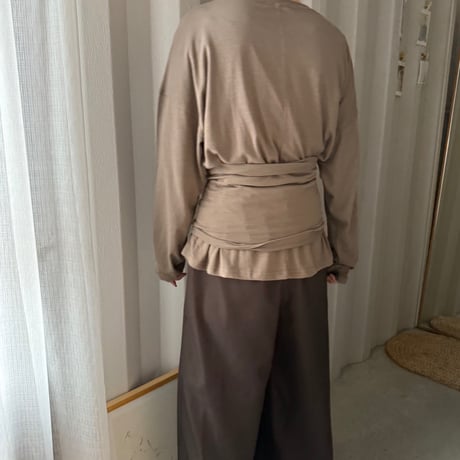 rib folder neck tops