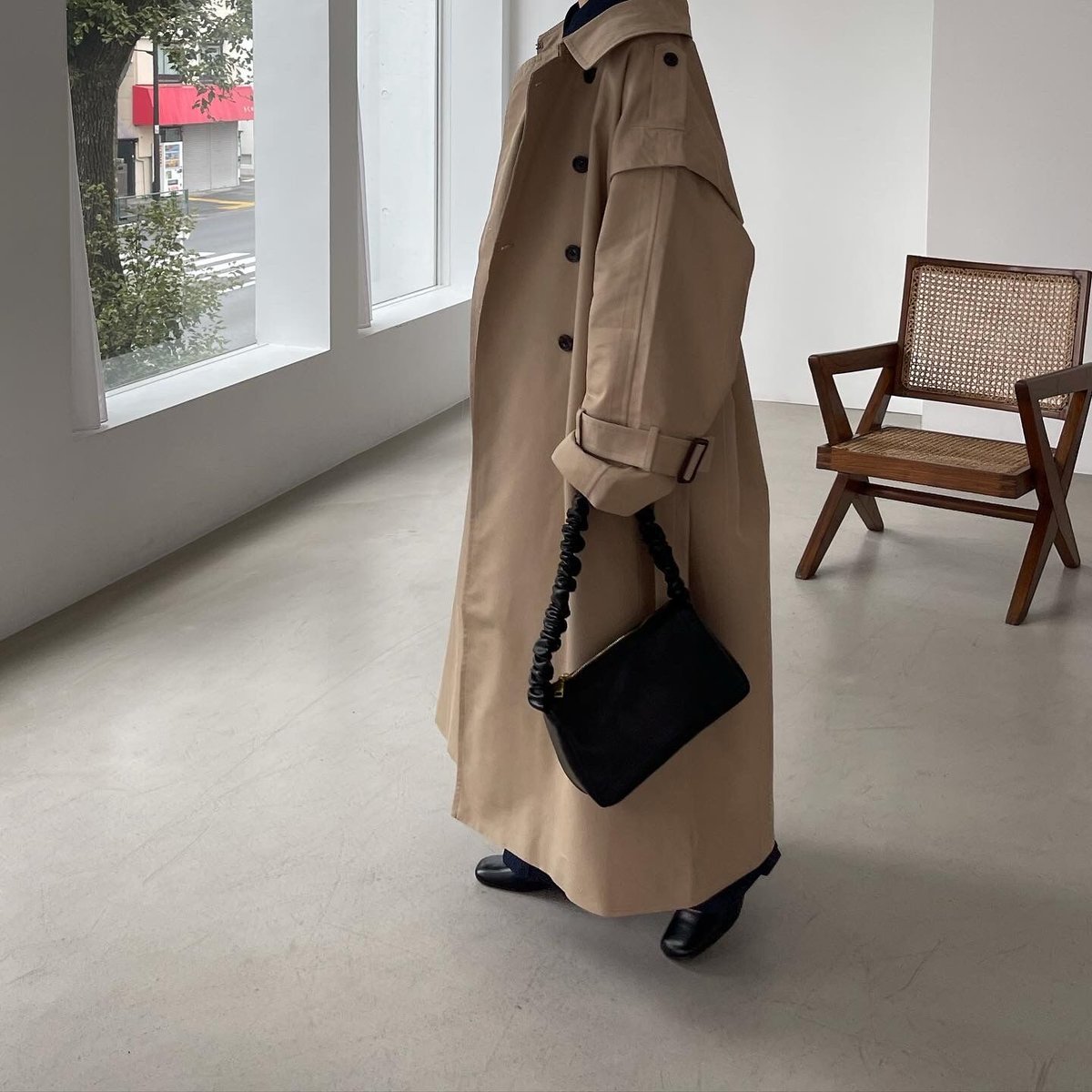 original] 2way trench coat (2color) | FLÉN