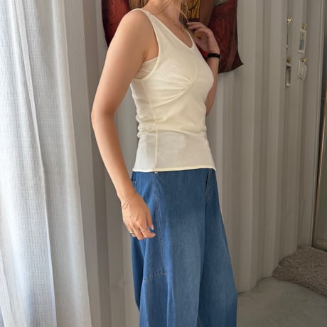 asymmetry tank top
