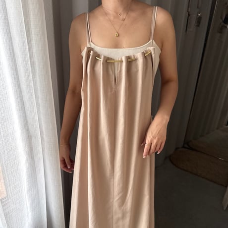 pipe design flare one-piece（2color）