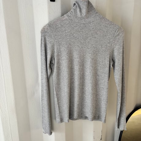 [Japan made]cashmere soft rib turtle（4color）