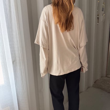 urban layerd long t-shirt（3color）