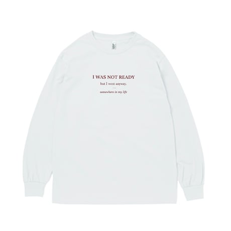 【HABITUDE-2】logo long  t-shirt