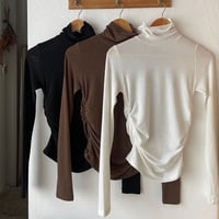 turtle knit tops (3color)