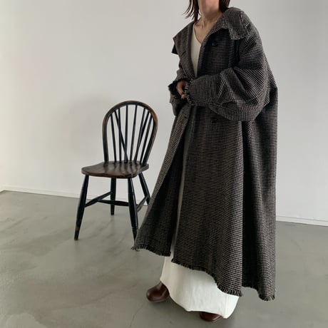 [original] fringe design coat (2color)