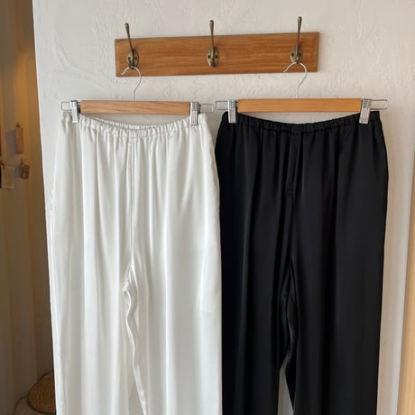 satin pants (2color)